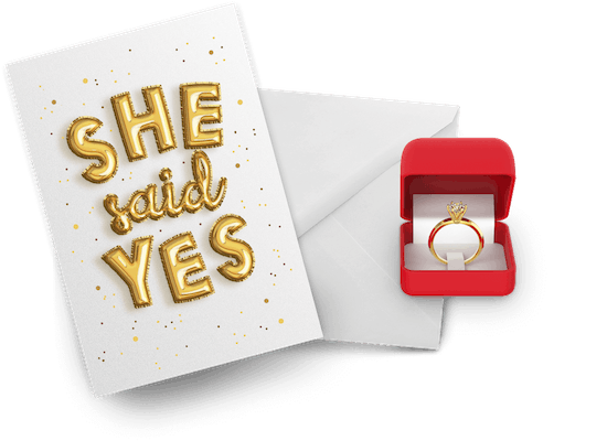 Engagement congratulations cards